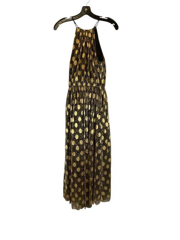 Dress Party Long By Sunday In Brooklyn In Gold, Size: S