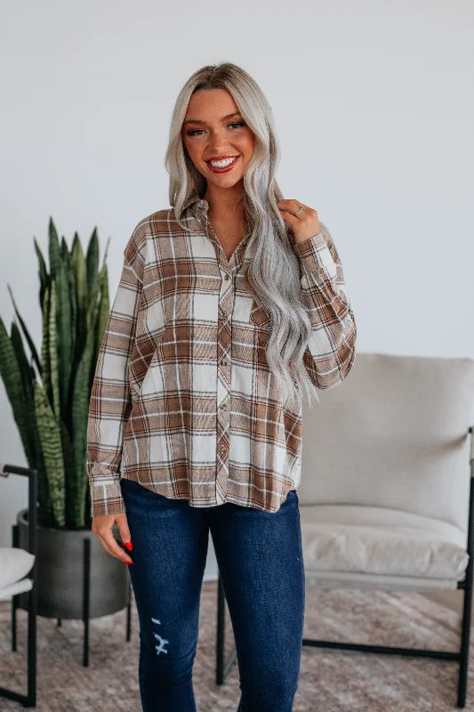 Avalon Flannel Top