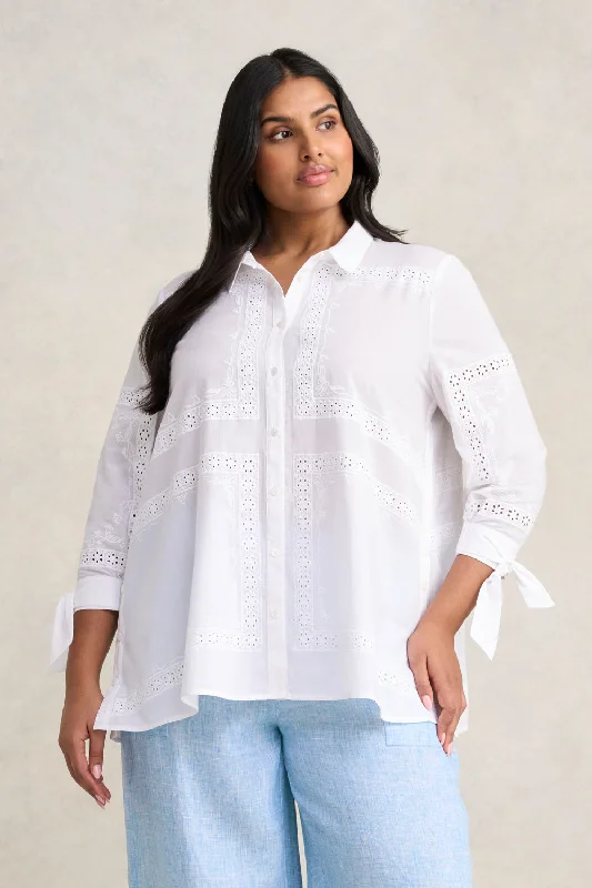 Cotton Embroidered Shirt