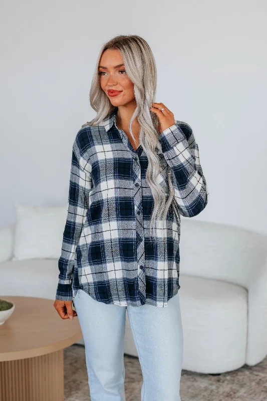 Kaiden Flannel Top