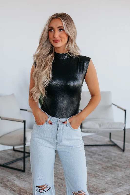 Lalita Leather Bodysuit