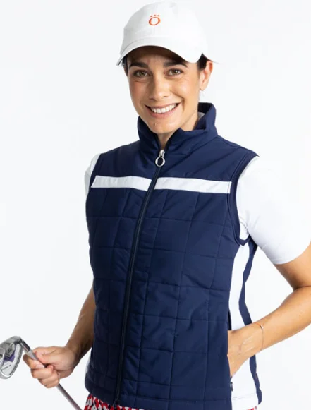 Chill Layer Golf Vest - Navy Blue - FINAL SALE