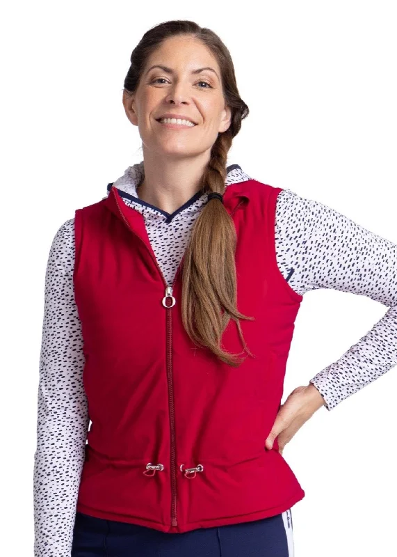 Layer Slayer Vest - Bordeaux Red